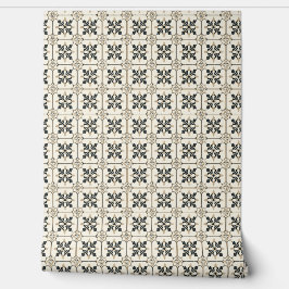 Floral Majestade Mini - Preta e Dourada