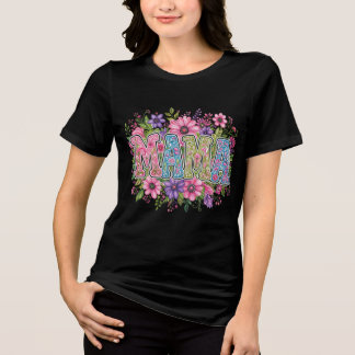 Floral Mama Flores - Camisa Colorida Boho Mama