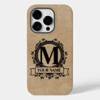 Floral Monogram Design