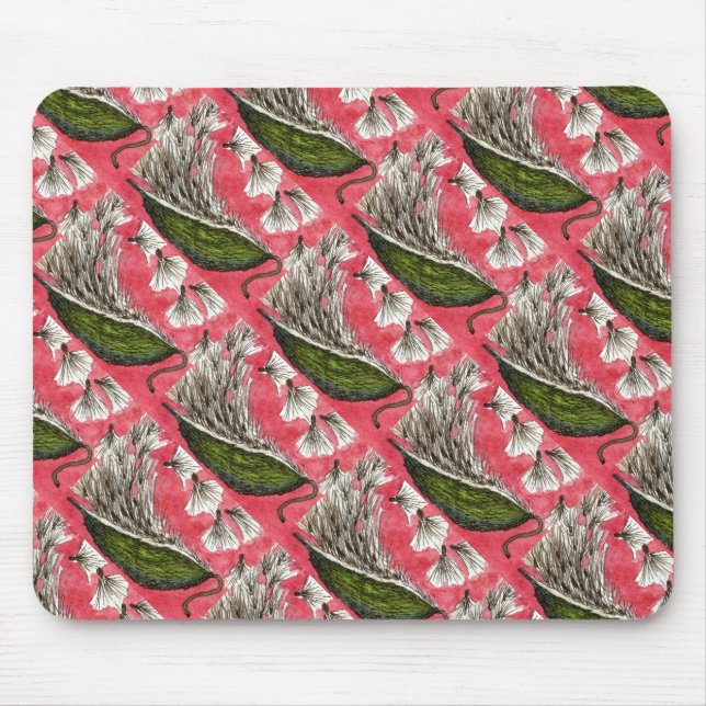 Floral Mousepad "Milkweed" (Frente)