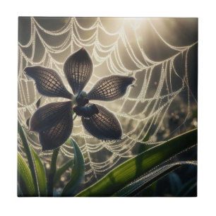 Floral Orquídea Negra