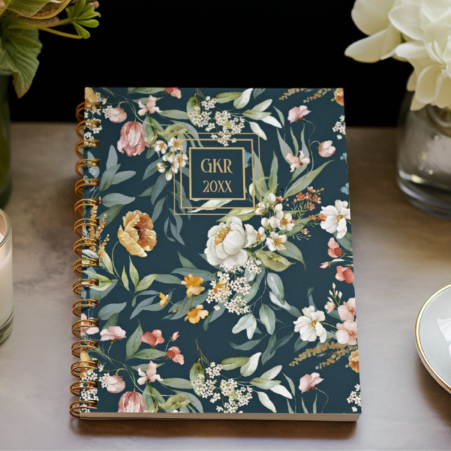 Floral, Padrão De Arte De Vida, Planejador Espiral (Criador carregado)