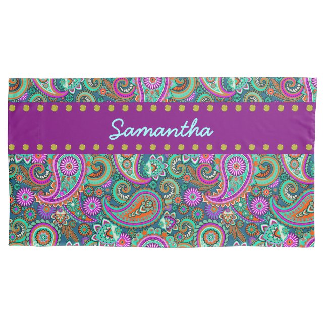 Floral Paisley sem problemas II + suas ideias (Frente)