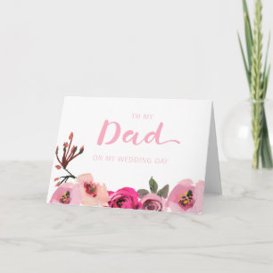 Floral para o meu Pai no meu Cartão de Dia de Casa