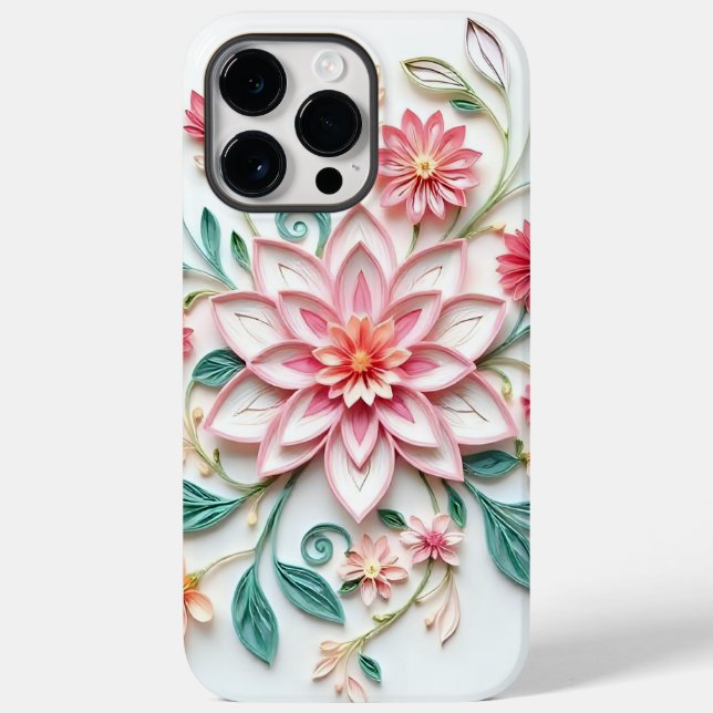 floral phone case (Verso)