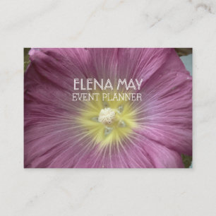 Floral Photo Cartão de visita