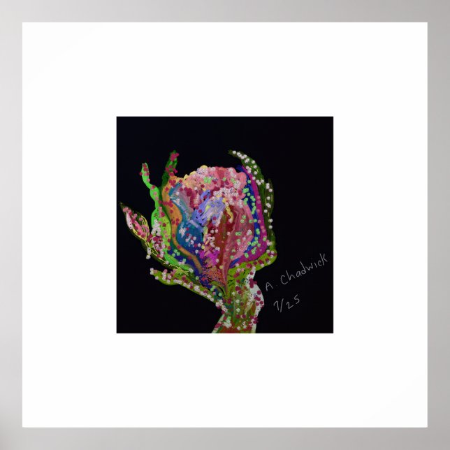 Floral Poster Art (Frente)