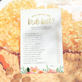 Floral Que Conhece O Melhor Jogo De Chá de panela 