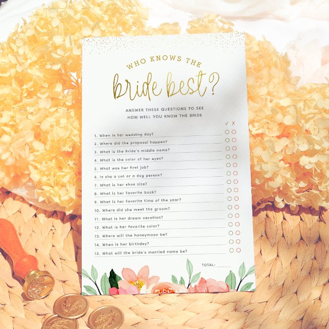 Floral Que Conhece O Melhor Jogo De Chá de panela  (Criador carregado)