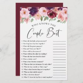 Floral que conhece o melhor jogo de Chá do Casal