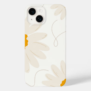 Floral Retro Neutro de Margarida