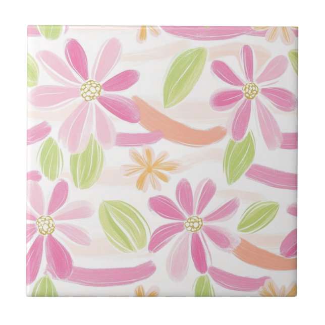 Floral Retro Pastel (2) (Frente)
