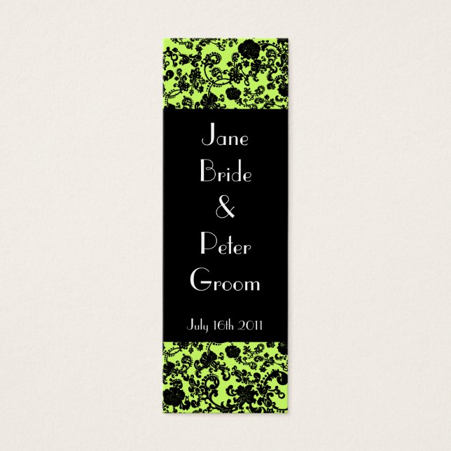 Floral Rococo Wedding, livraria de souvenir (Frente)