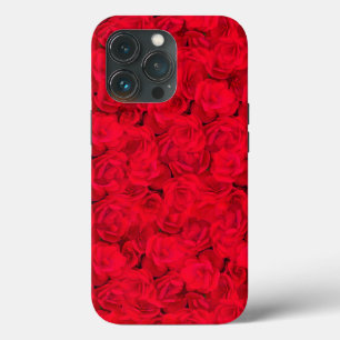 Floral Romântico Vermelho