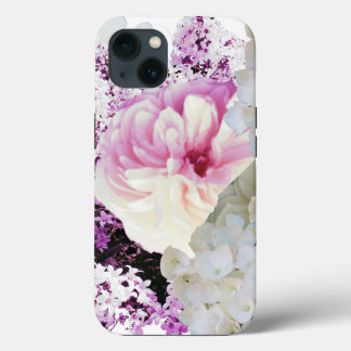 Floral Rosa e Creme
