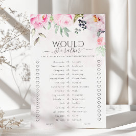 Floral Rosa, Ela Preferencialmente Jogo De Chá de 