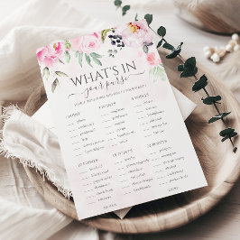 Floral Rosa No Seu Jogo De Chá de panela Com Bolsa