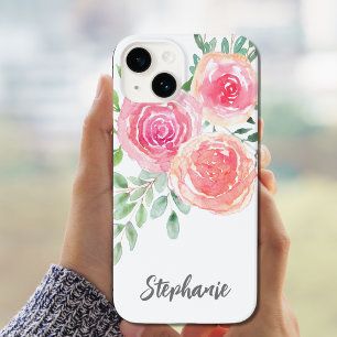 Floral Rosa Personalizado