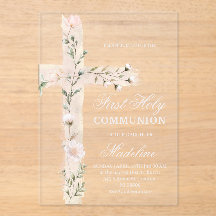 Floral Santa Primeira Comunhão