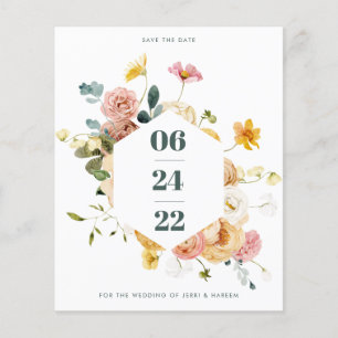 Floral Save the Date   Sutton