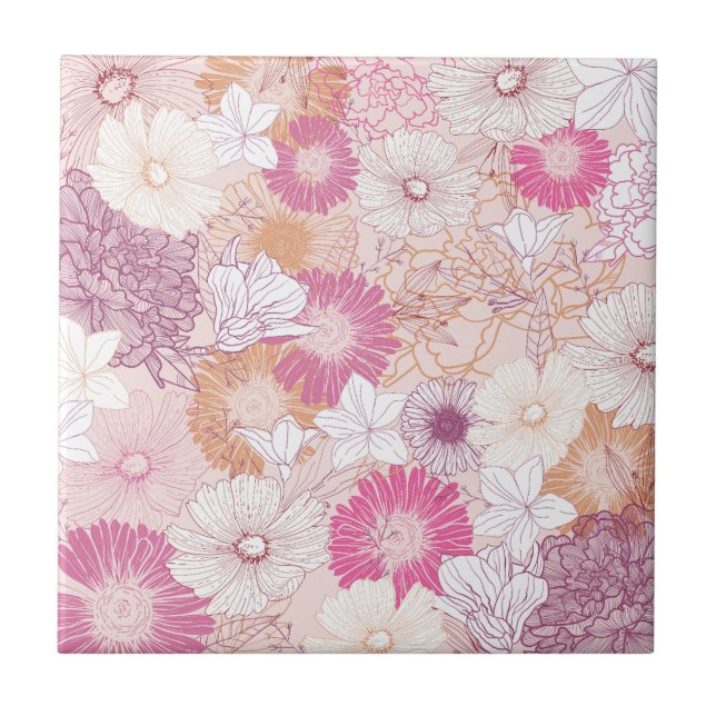 Floral Sem Costura  (Frente)