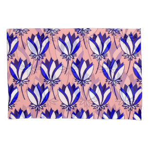Floral Simétrico: Padrão Colorido da Vintagem