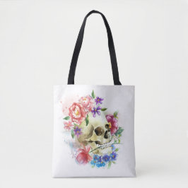 Floral Skull Dia de los Muertos | Bolsa Tote