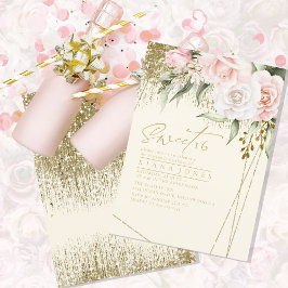 Floral Sparkles Sweet Six Dourado ID912