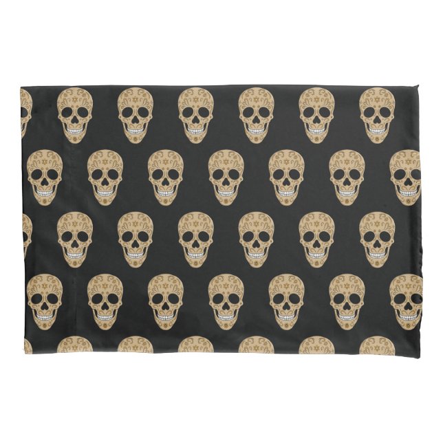 Floral Sugar Skull Dia de los Muertos (Frente)