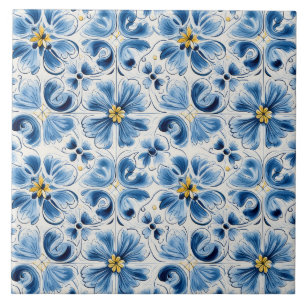 Floral Vintage Azul
