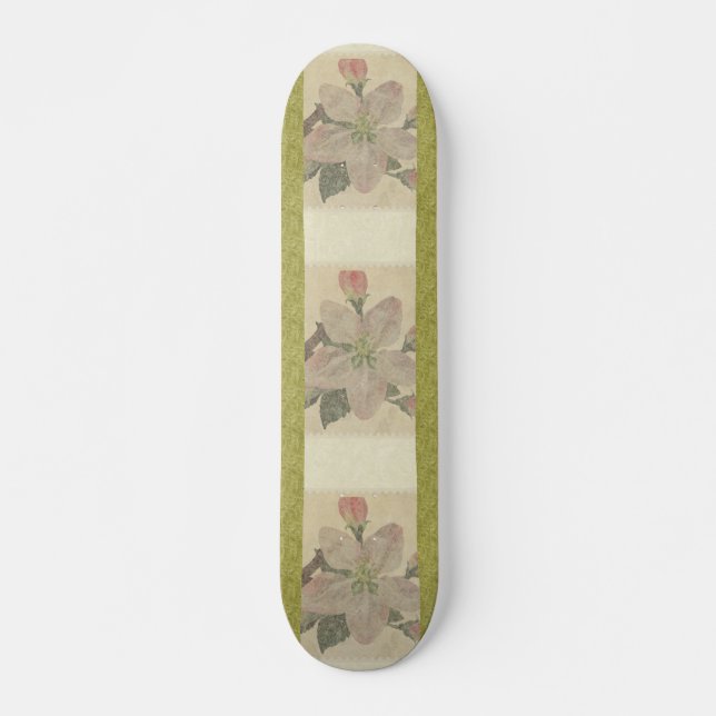 Floral:Vintage Skateboard (Frente)