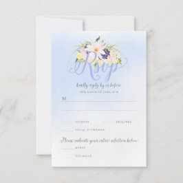 Floral Vintage Spring Weding RSVP
