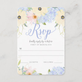 Floral Vintage Spring Weding RSVP
