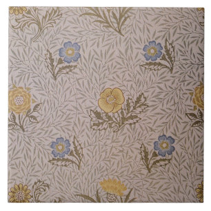 Floral Vintage William Morris Powered Wallpaper