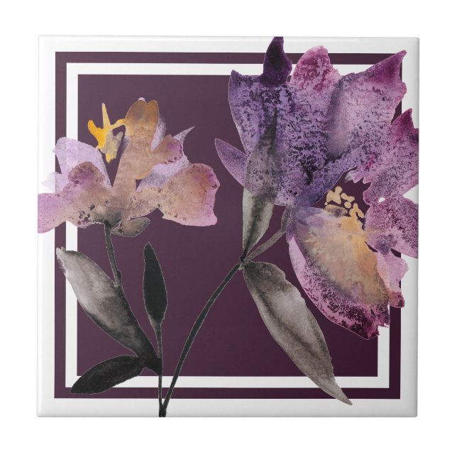 Floral Watercolor III (Frente)