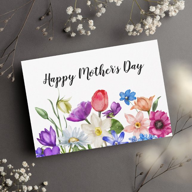 Floral Wildflower Mother's Day (Criador carregado)