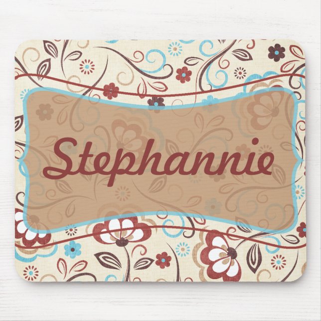 Floral Wonders Mousepad (Frente)