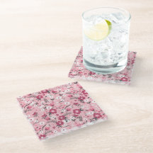 Floral Xadrez Rosa na Moda