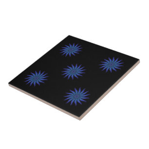 Floreal Floral Gorgemente Verde Roxo Azul