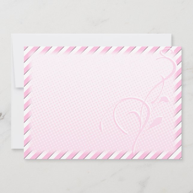 Floreio, Pontos e faixas cor-de-rosa (Frente)