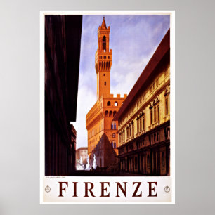 Florença Firenze Italia - posters das viagens