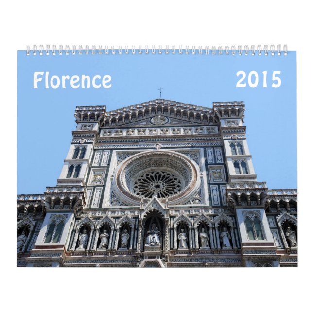 Florença, Itália, calendário 2015 (Capa)