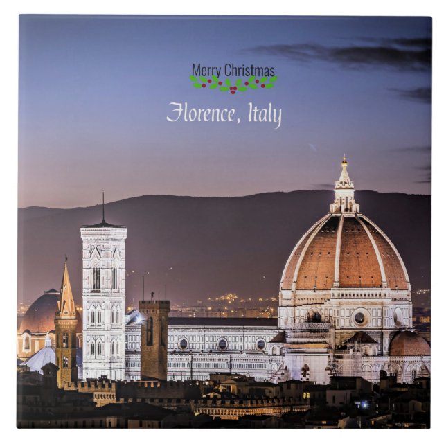 Florença, Itália, Feliz Natal (Frente)