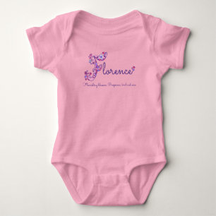 Florence dá nome e significado a camisa F monogram
