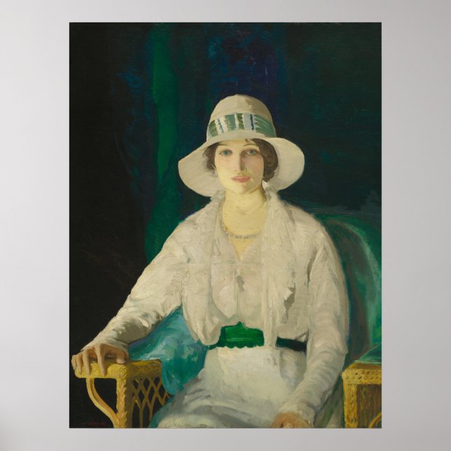 Florence Davey - George Bellows Fine Art Poster (Frente)