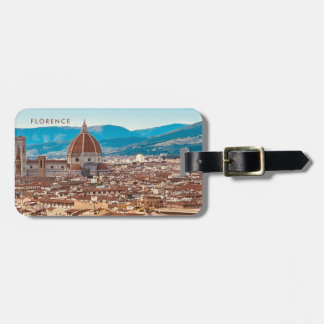 Florence Itália Duomo Etiqueta de Bagagem Viagem