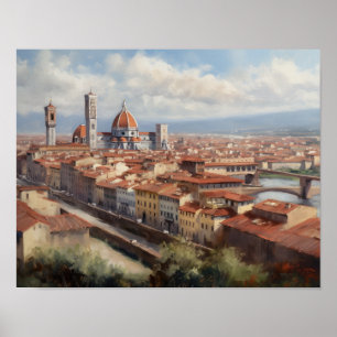 Florence Itália Pintura Impressão