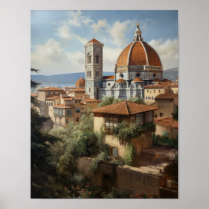 Florence Itália Pintura Impressão