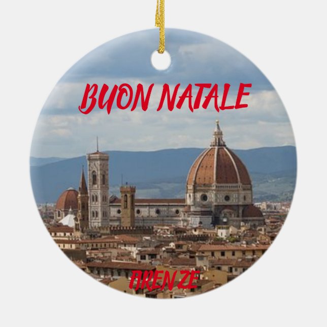 Florence Panorâmica Enfeites de natal (Traseira)