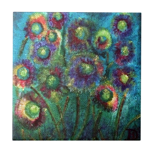 Flores Abstratas (Frente)